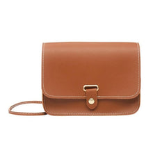Load image into Gallery viewer, Women Solid Leather Crossbody Bag